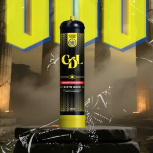Cream Deluxe 666g N2O drink infusion cylinder x6 pack
