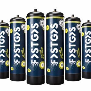 Fast Gas 670g N2O drink infusion cylinder x6 pack